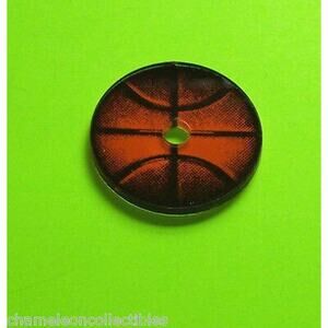 NBA Fastbreak Pinball Plastic Keychain Promo Basketball Bally Game Original NOS